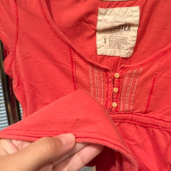 Hollister Babydoll Top. - Picture 4 of 8
